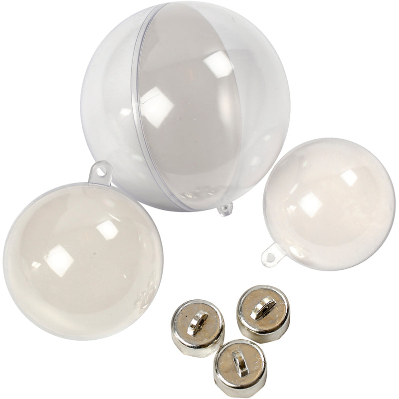 Afbeelding laden in galerijviewer, Https: www.cchobby.nl deco-ballen-d-5-6-8-cm-60-stuk-1-doos