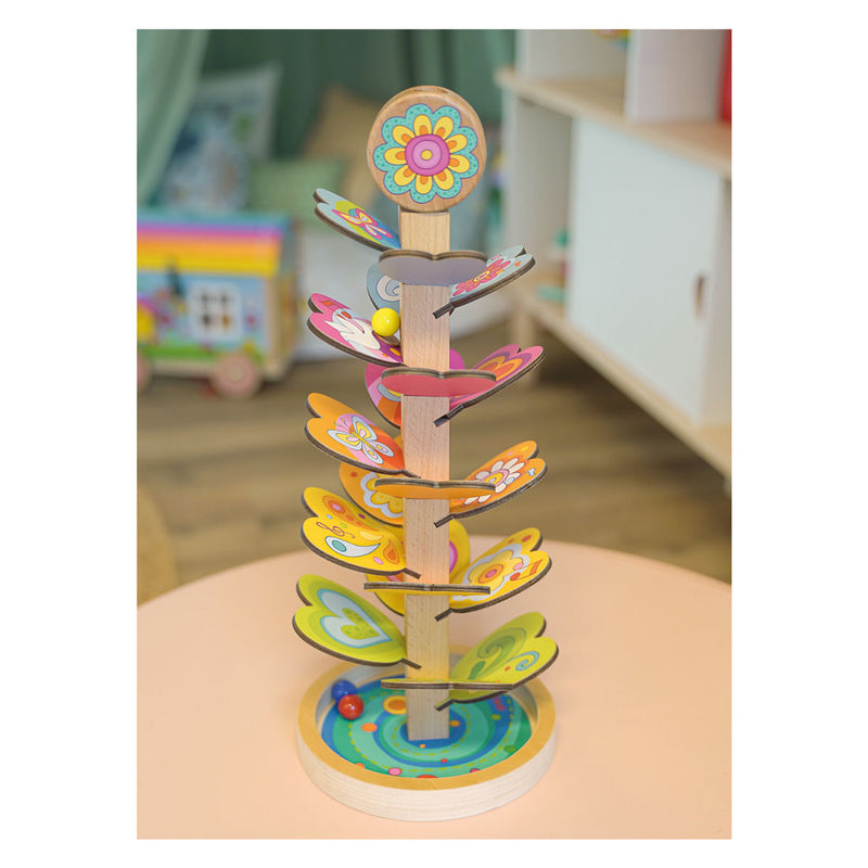 Load image into Gallery viewer, Goki knikkerspel geluidswaterval kleurrijk speelgoed voor kinderen.