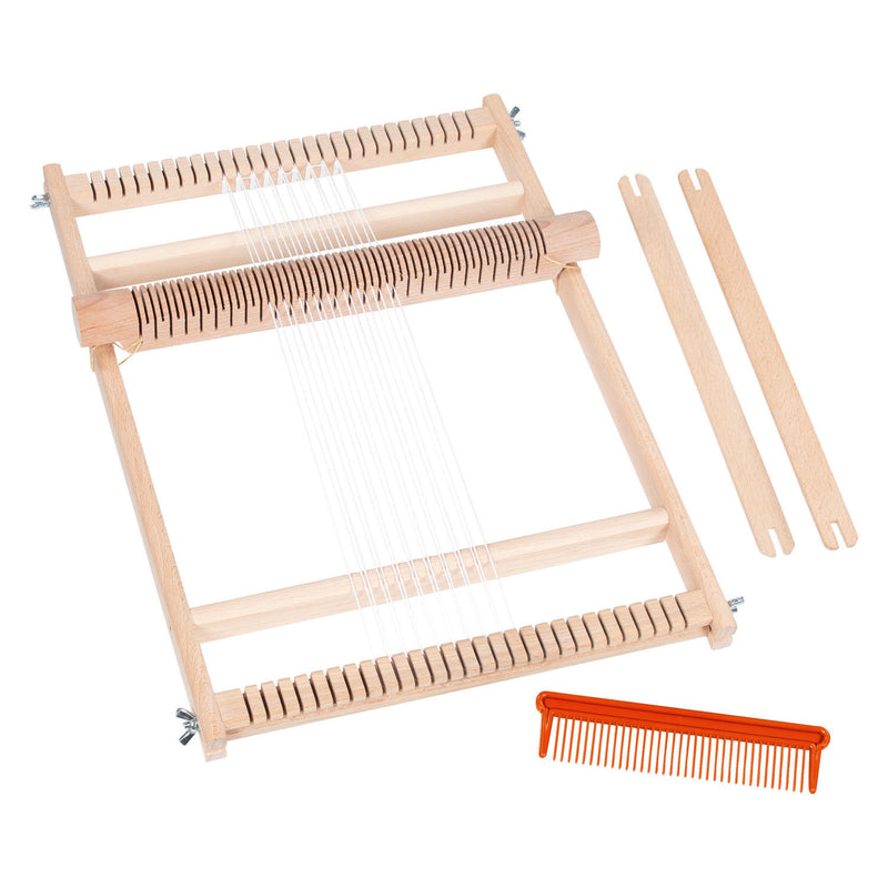 Load image into Gallery viewer, Goki houten weefraam voor school met kam - 25cm