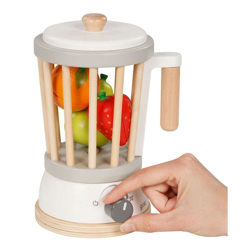 Load image into Gallery viewer, Goki houten blender met fruit, 7dlg.