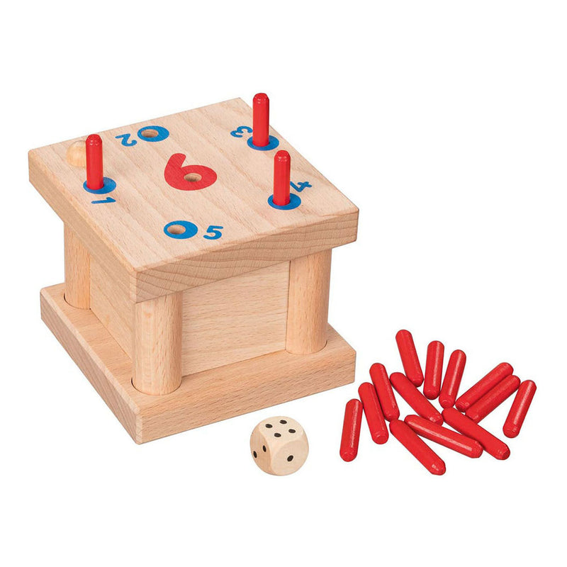 Load image into Gallery viewer, Goki houten tricky 6 pinnen spel