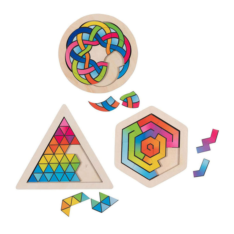 Load image into Gallery viewer, Goki houten breinbreker puzzel, per stuk