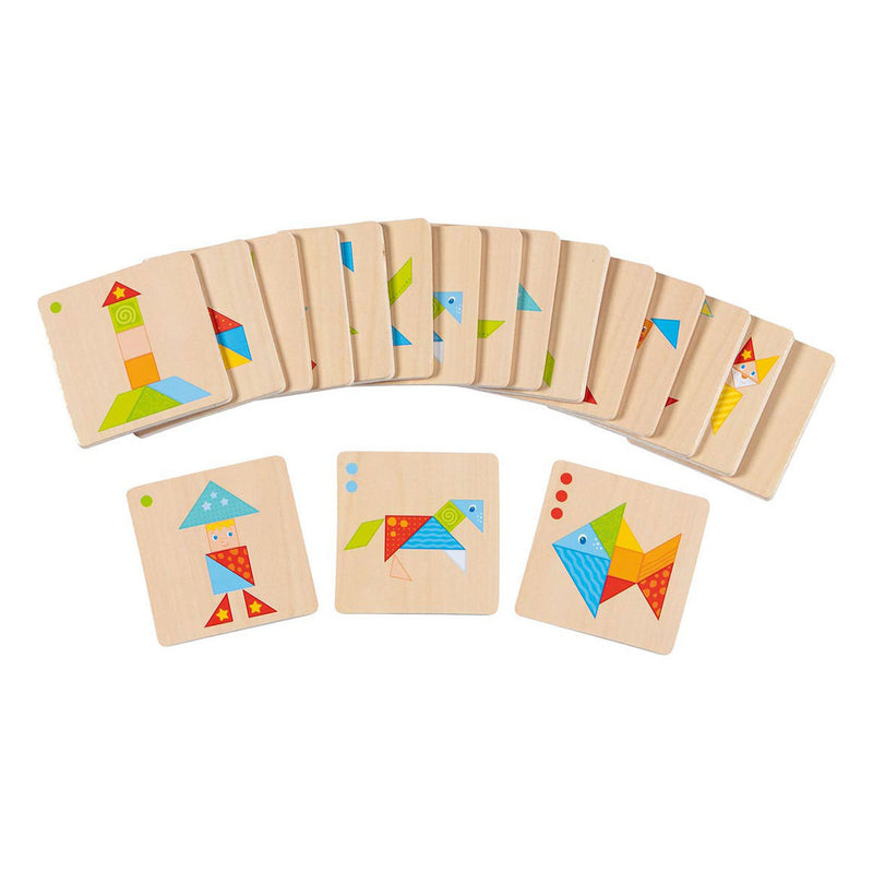 Load image into Gallery viewer, Goki houten tangram wereld