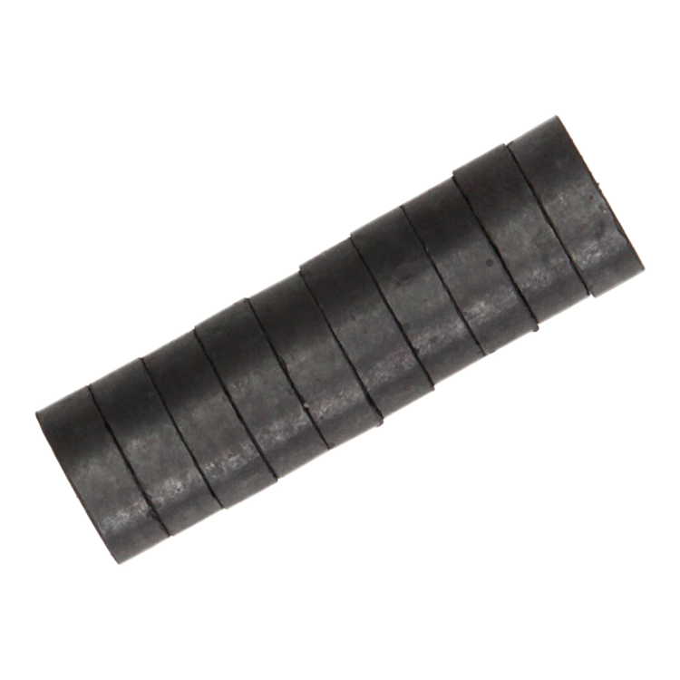 Load image into Gallery viewer, Mack 1076873 - schijfmagneten ferriet 15mm - zwart 10st | 4 stuks