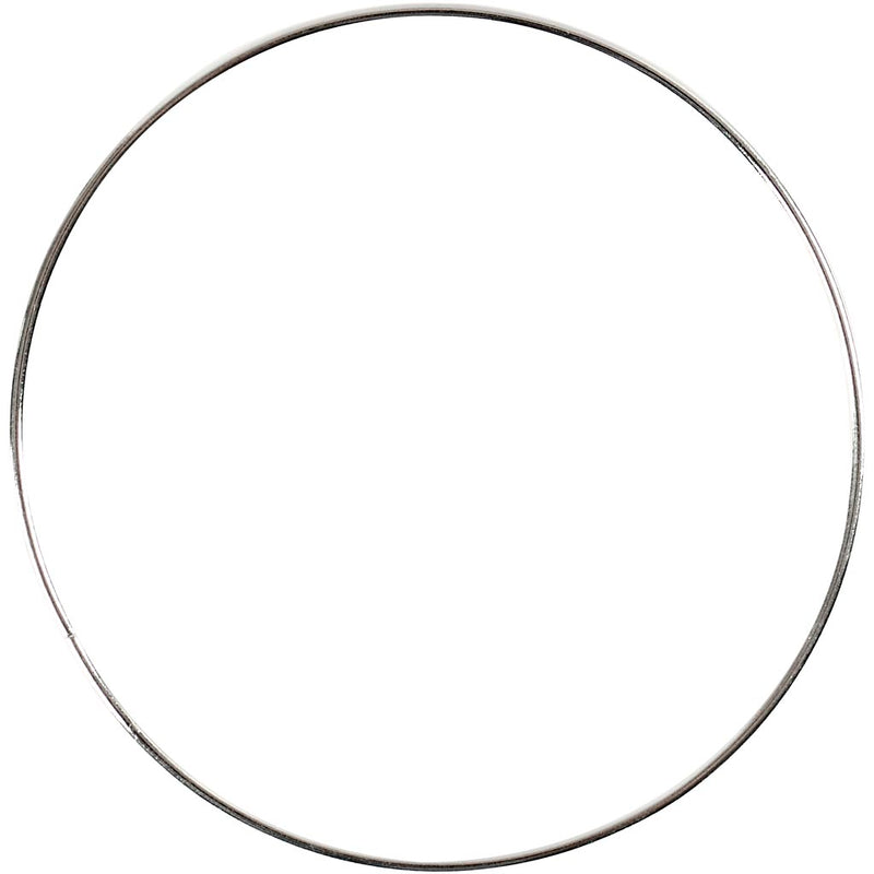 Afbeelding laden in galerijviewer, Https: www.cchobby.nl metalen-draadring-d-7-cm-dikte-1-5-mm-zilver-10-stuk-1-doos