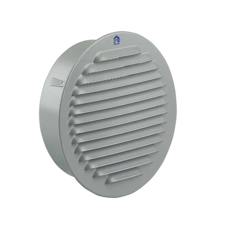 Load image into Gallery viewer, Renson 1078694 - muurroosterinbouw 435r dia 190 mm ral 9006 | 4 stuks