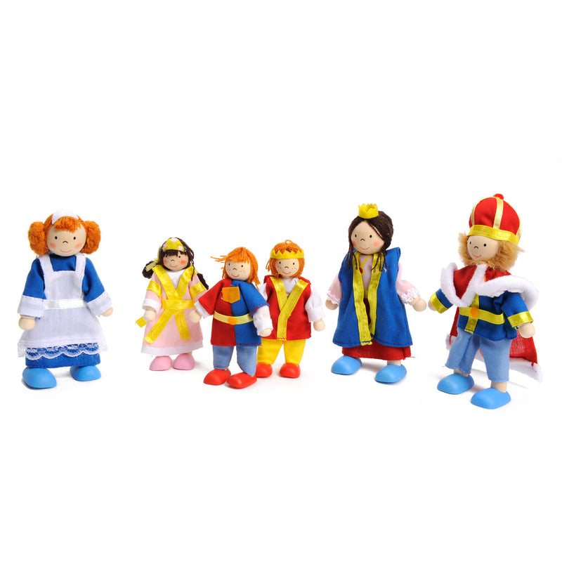 Afbeelding laden in galerijviewer, Goki Poppenhuis Poppen Koninklijke Familie