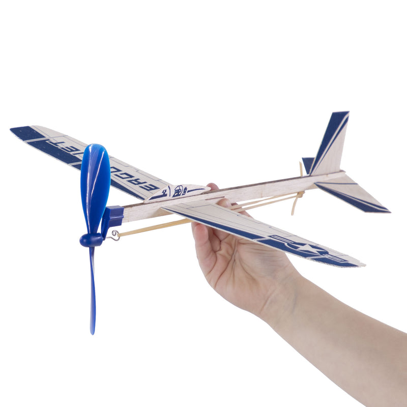 Load image into Gallery viewer, Goki houten zweefvliegtuig eagle jet: 35,5 cm