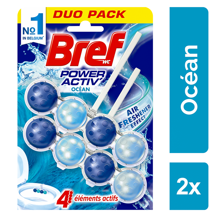 Load image into Gallery viewer, Bref 1005729 - wc power activ ocean 2x51gr | 10 stuks