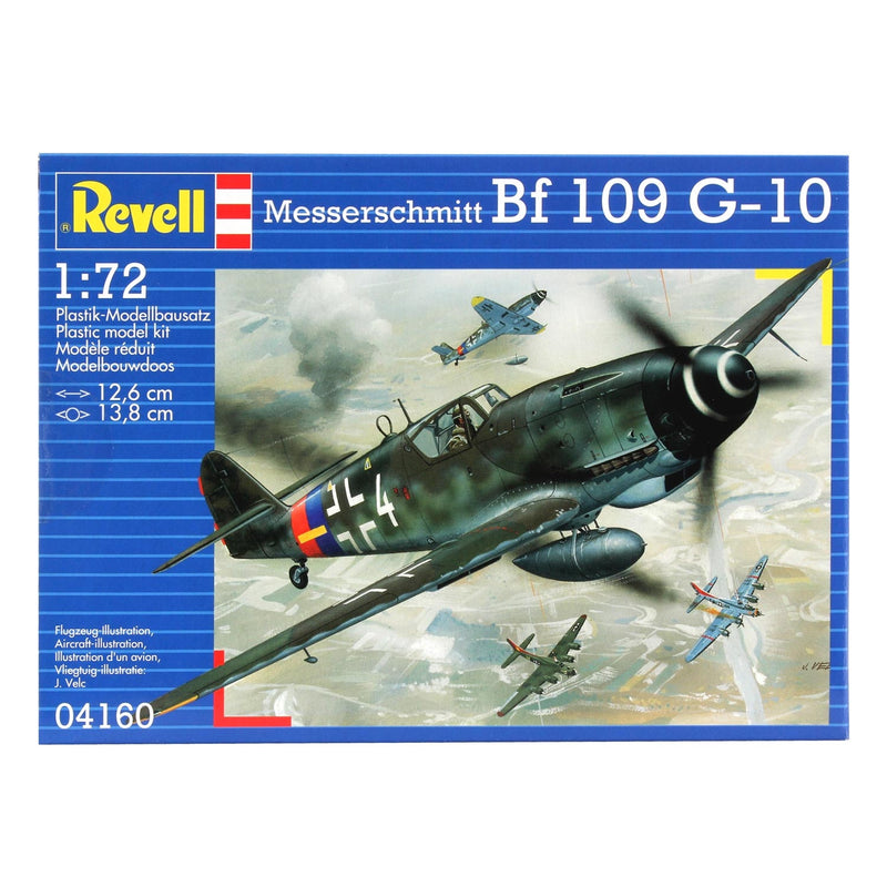 Load image into Gallery viewer, Revell modelbouwpakket militaire voertuigen - 04160 messerschmitt bf 109 g-10 plastic - 1:72 - modelbouw