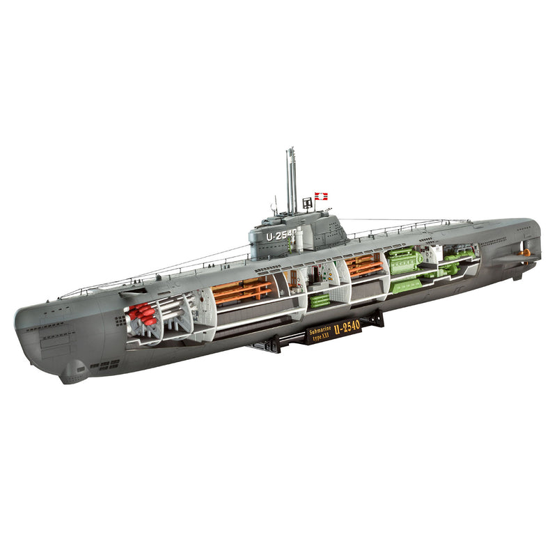 Load image into Gallery viewer, Revell onderzeeboot type xxi u 2540