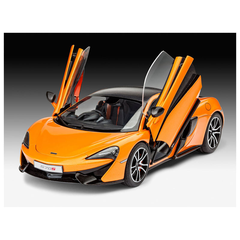 Load image into Gallery viewer, Revell modelbouwpakket auto - 07051 mclaren 570s - britse sportauto plastic - 1:24 - modelbouw