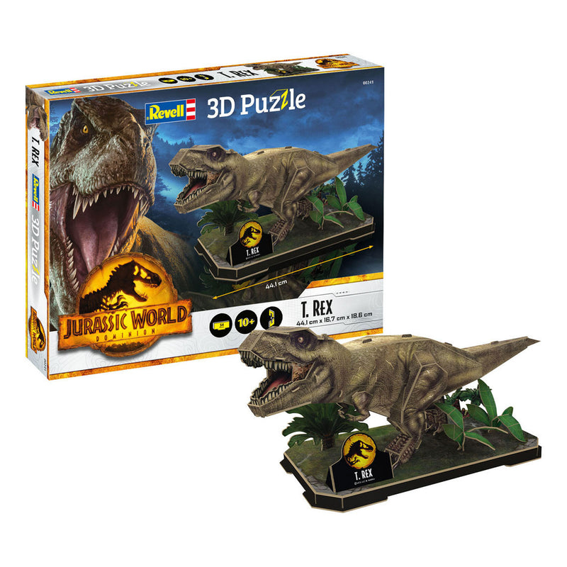 Load image into Gallery viewer, Revell 3d puzzel bouwpakket - jurassic world dominion t-rex
