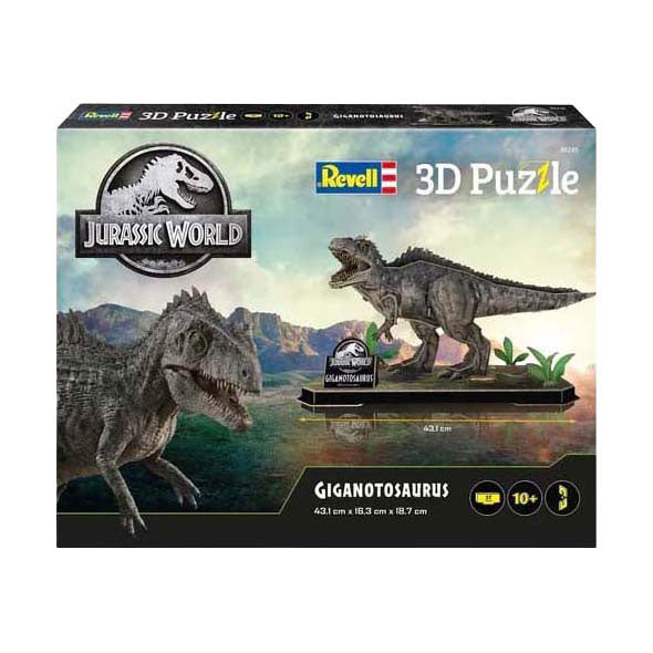 Load image into Gallery viewer, Revell 3d puzzel bouwpakket jurassic world - giganotosaurus - 60dlg.