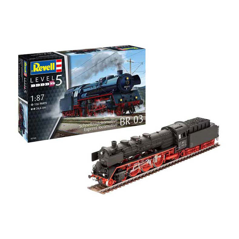 Load image into Gallery viewer, Revell modelbouwpakket - express locomotive 1:87 - 136dlg.