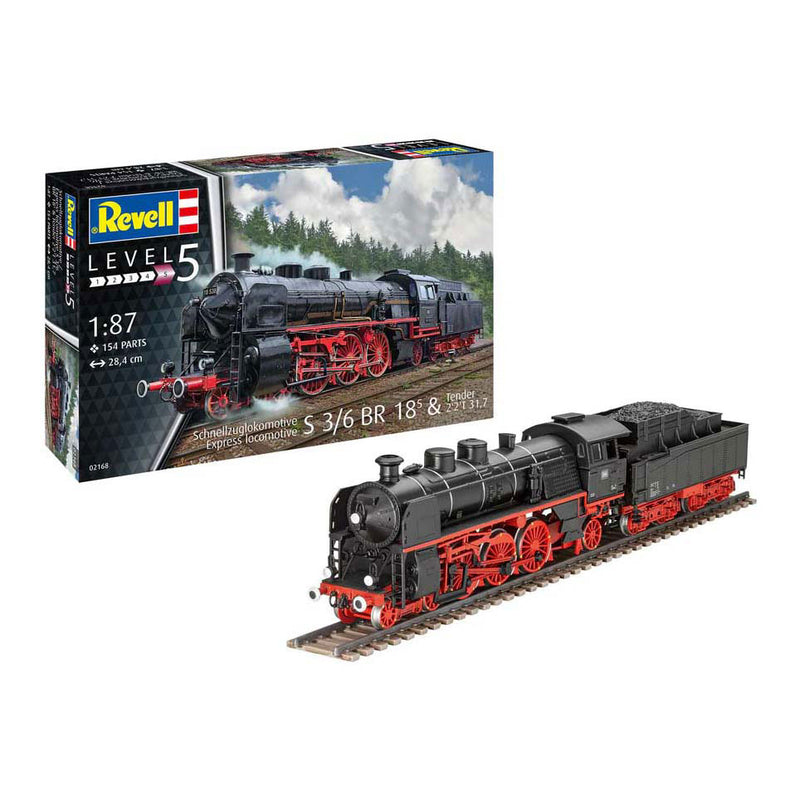 Load image into Gallery viewer, Revell modelbouwpakket - express locomotive 1:87 - 154dlg.