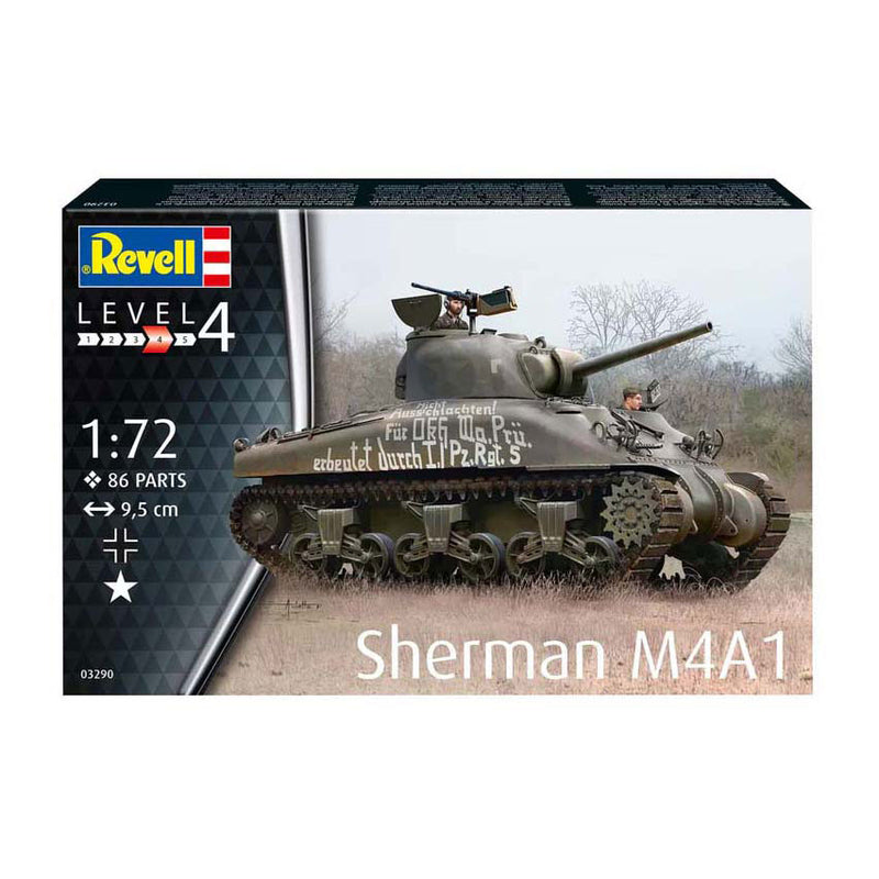 Load image into Gallery viewer, Revell modelbouwpakket - sherman m4a1 1:72 - 86dlg.