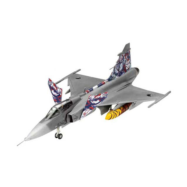 Load image into Gallery viewer, Revell modelbouwpakket - saab jas-39c gripen 1:72 - 120dlg.