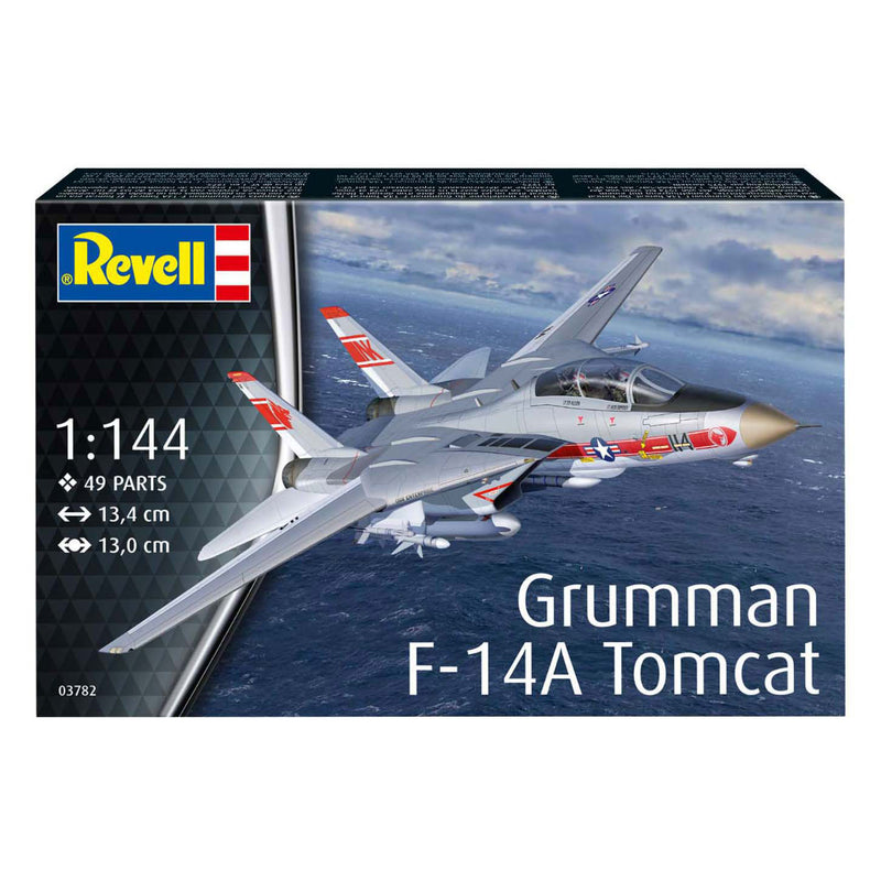Load image into Gallery viewer, Revell modelbouwpakket vliegtuigen - 03782 grumman f-14a tomcat - straaljager plastic - 1:144 - modelbouw