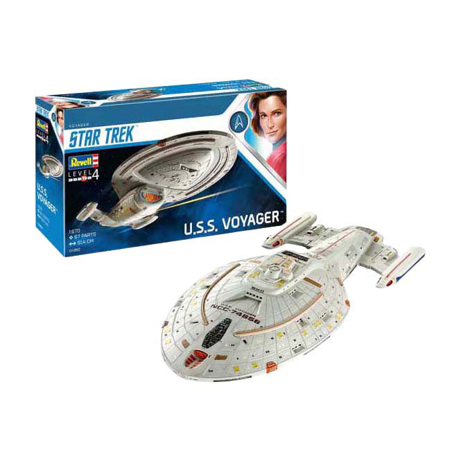 Load image into Gallery viewer, Revell modelbouwpakket - u.s.s. voyager ncc-74656 1:670 - 67dlg,