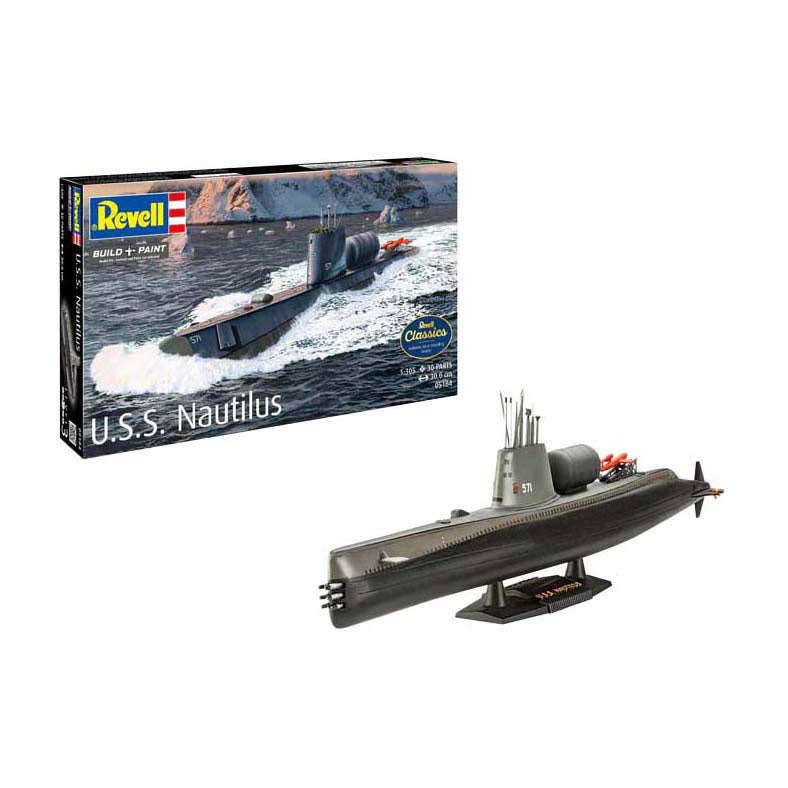 Load image into Gallery viewer, Revell modelbouwpakket - u.s.s. nautilus 1:305 - 30dlg.
