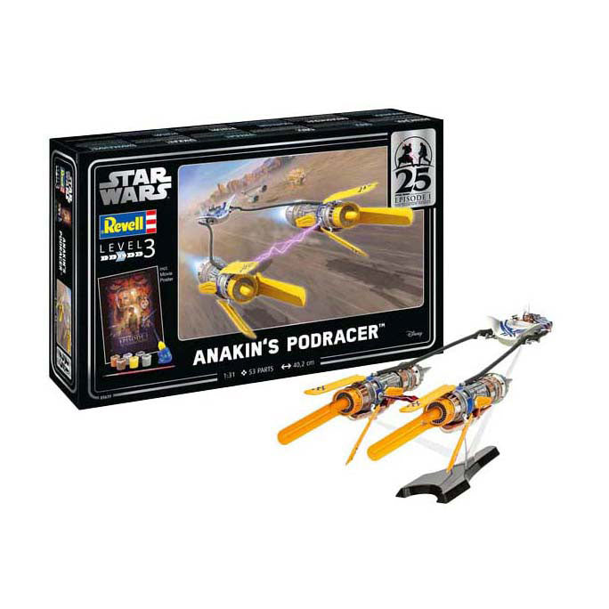 Load image into Gallery viewer, Revell modelbouwpakket star wars - anakin's podracer 1:31 - 53dlg.