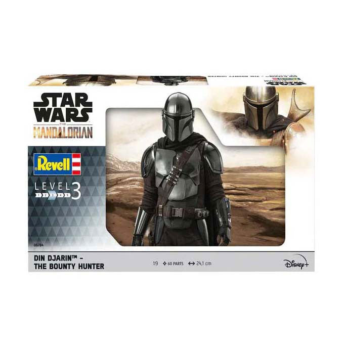 Load image into Gallery viewer, Revell modelbouwpakket star wars - din djarin the bounty hunter the mandalorian 1:9 - 60dlg.