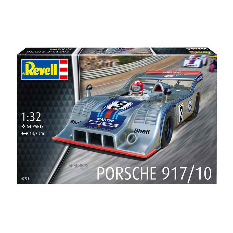 Load image into Gallery viewer, Revell modelbouwpakket auto - 07738 porsche 917 10 - duitse rauto plastic - 1:32 - modelbouw