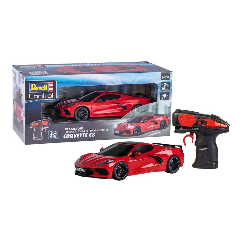 Load image into Gallery viewer, Revell rc bestuurbare auto - corvette c8 1:24
