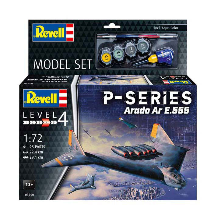 Load image into Gallery viewer, Revell modelbouwpakket - p-series - ar555 1:72 - 98dlg. - incl. basiskleuren verf