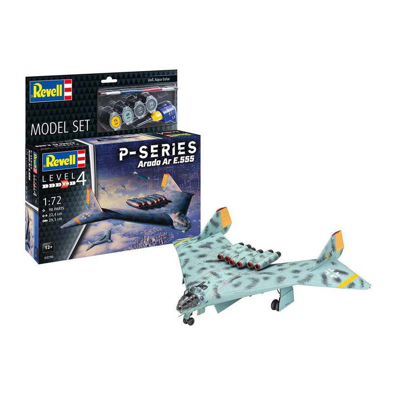 Load image into Gallery viewer, Revell modelbouwpakket - p-series - ar555 1:72 - 98dlg. - incl. basiskleuren verf