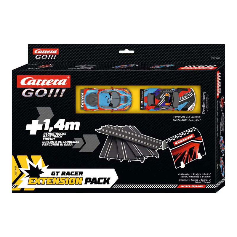 Load image into Gallery viewer, Carrera go!!! gt racer uitbreidingsset 1:43 - bmw m4 gt3 vs. ferrari 296 gt3
