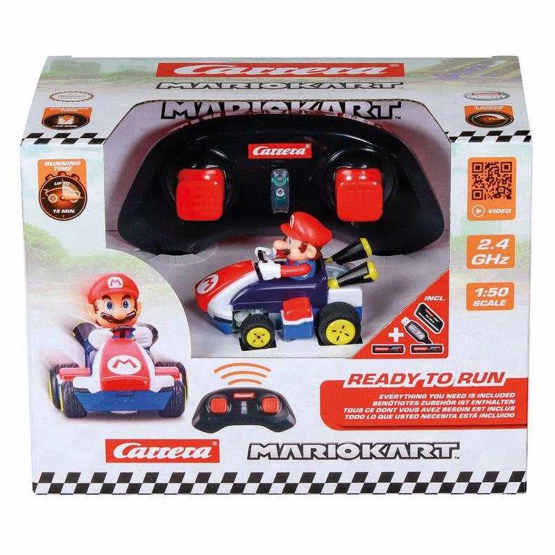 Load image into Gallery viewer, Carrera mini rc 2,4ghz mario kart - 1:50