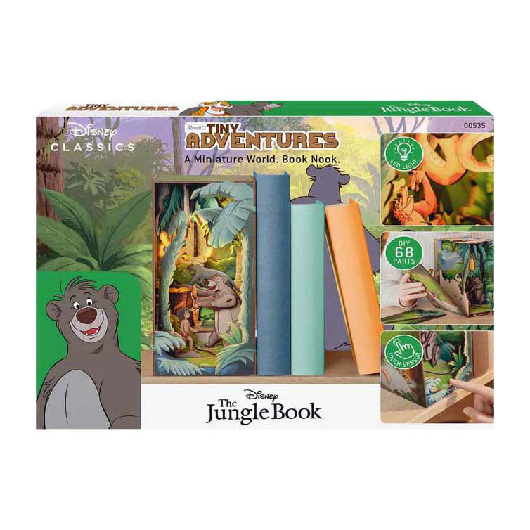 Load image into Gallery viewer, Disney revell - tiny adventures book nook - the jungle book