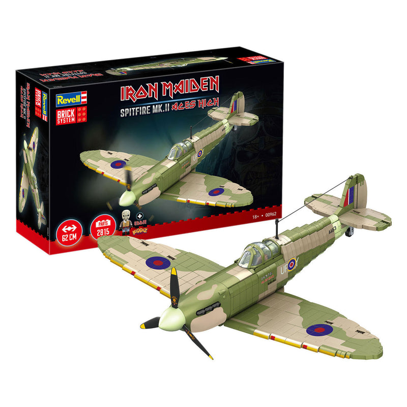 Load image into Gallery viewer, Revell brick system bouwblokjes iron maiden spitfire mk.ii aces high 1:18 - 2802dlg.