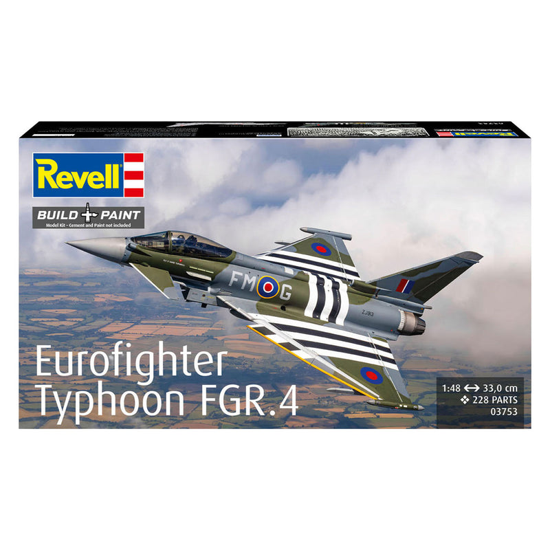 Load image into Gallery viewer, Revell modelbouwpakket eurofighter typhoon fgr.4 1:48 - 228dlg.