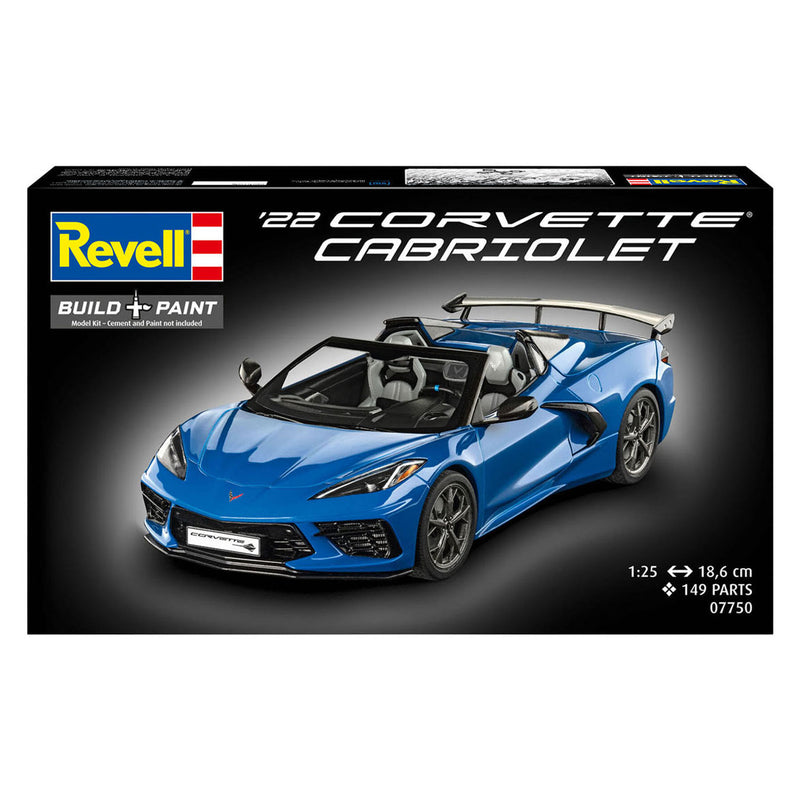 Load image into Gallery viewer, Revell modelbouwpakket corvette c8 cabriolet 1:25 - 149dlg.