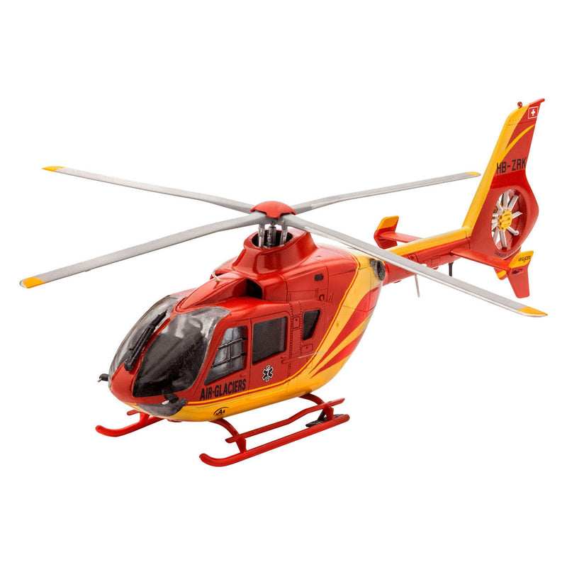 Load image into Gallery viewer, Revell modelbouwpakket starter kit airbus helicopters ec135 air-glaciers 1:72 - 75dlg.