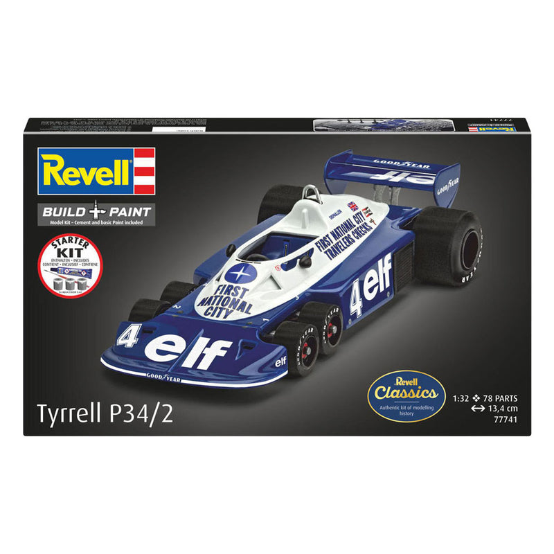 Load image into Gallery viewer, Revell modelbouwpakket starter kit tyrrell p34 2 6-wheeler 1:32 - 105dlg.