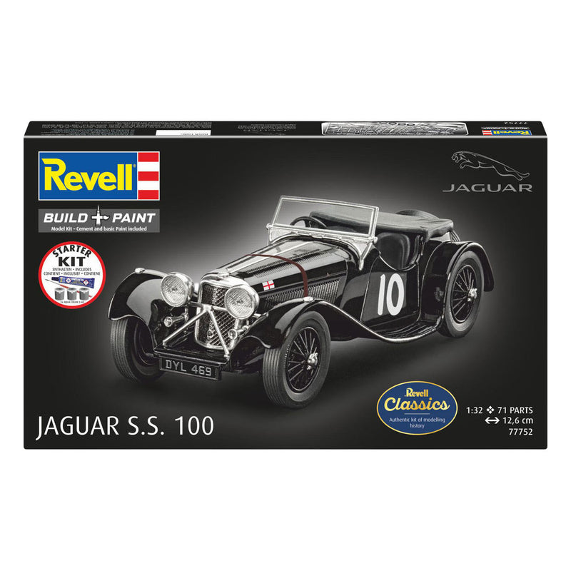 Load image into Gallery viewer, Revell modelbouwpakket starter kit jaguar ss 100 1:32 - 75dlg.