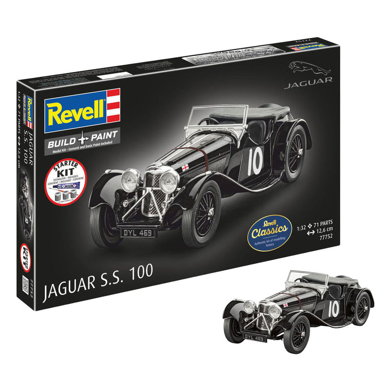 Load image into Gallery viewer, Revell modelbouwpakket starter kit jaguar ss 100 1:32 - 75dlg.