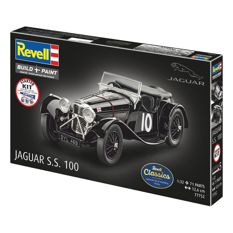 Load image into Gallery viewer, Revell modelbouwpakket starter kit jaguar ss 100 1:32 - 75dlg.