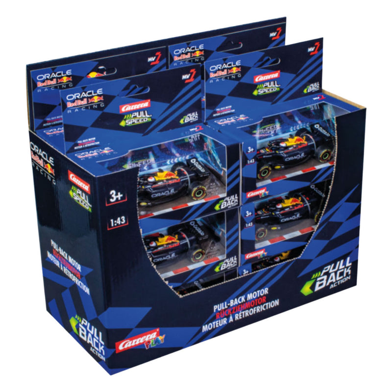 Load image into Gallery viewer, Carrera pull speed auto's red bull racing rb21 m. verstappen, no.1 - 1:43
