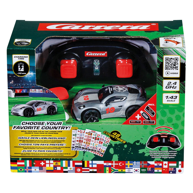 Load image into Gallery viewer, Carrera rc 2,4ghz mini rc grey - world championship - 1:43