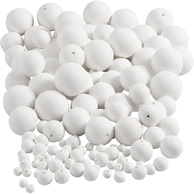 Afbeelding laden in galerijviewer, Https: www.cchobby.nl ballen-d-12-15-20-30-40-50-mm-wit-240-stuk-1-doos