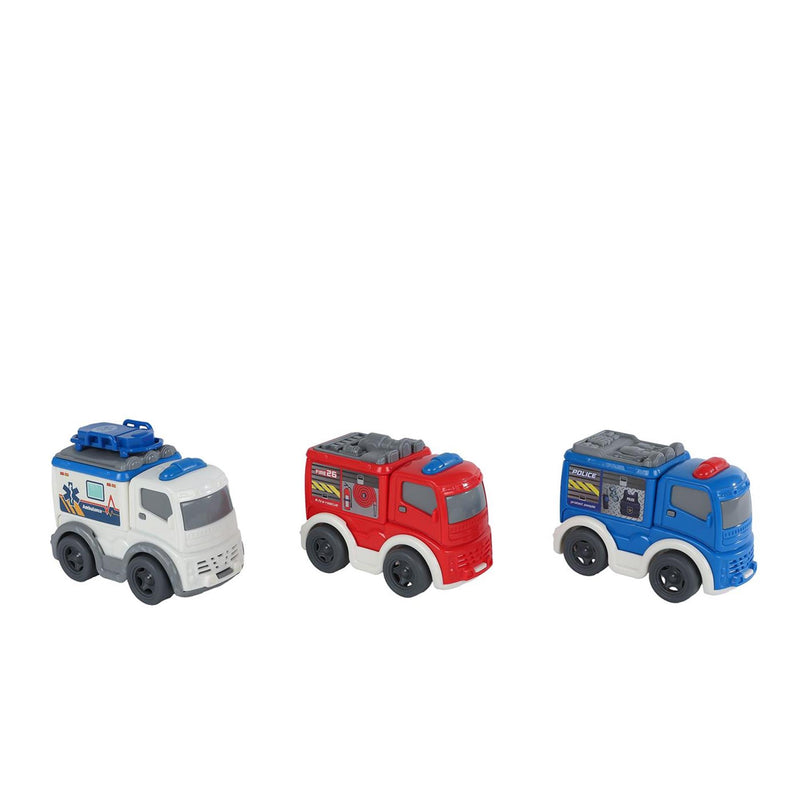 Load image into Gallery viewer, Mini club rescue voertuig free wheel 8cm
