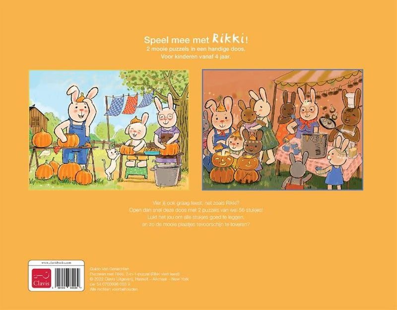 Load image into Gallery viewer, Puzzelen met rikki. 2+