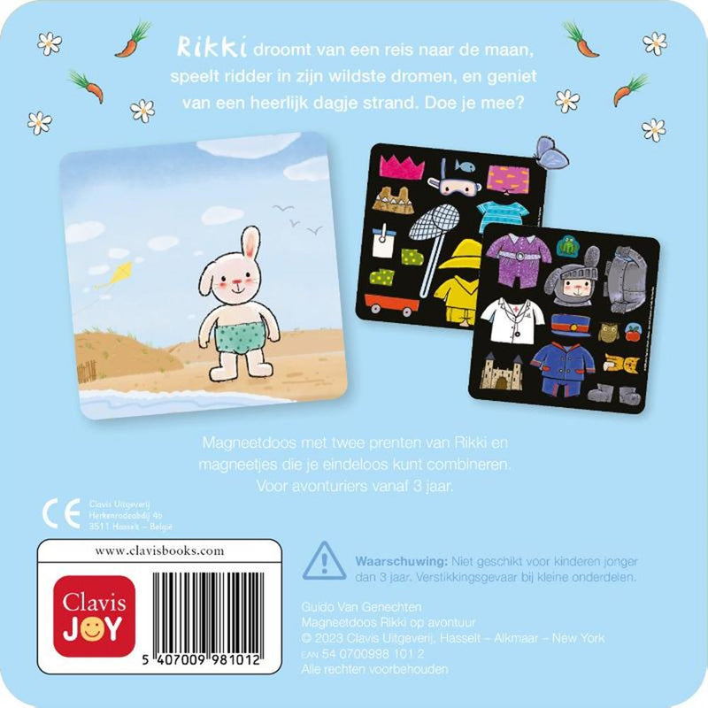 Load image into Gallery viewer, Magneetdoos rikki op avontuur 3+