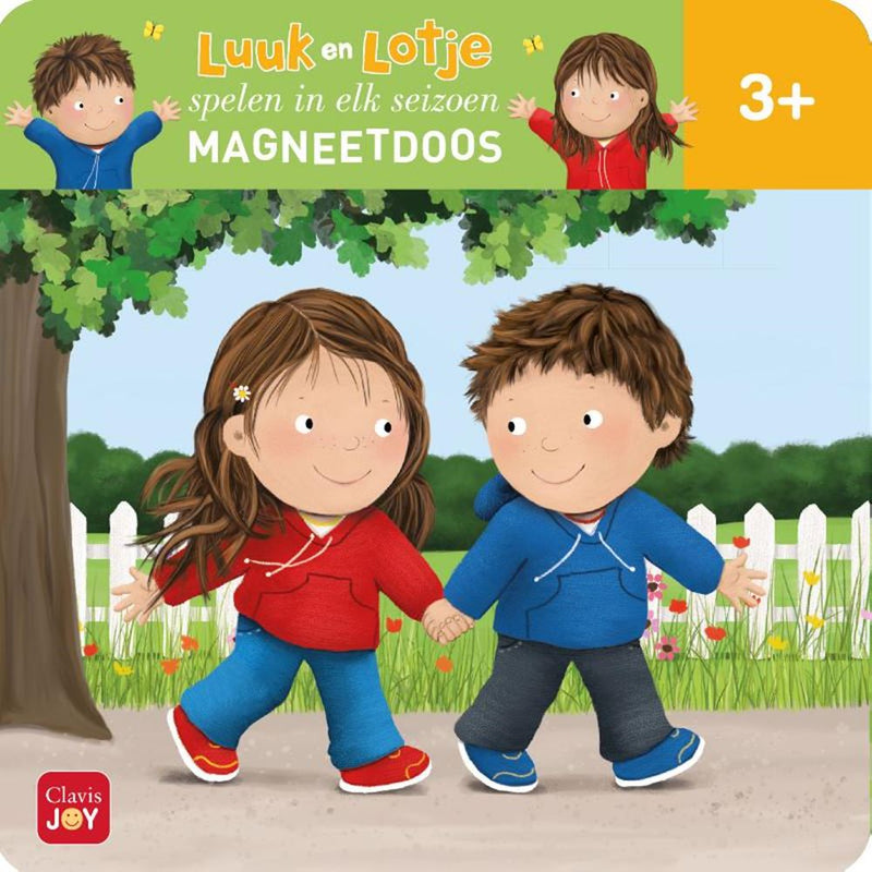 Load image into Gallery viewer, Magneetdoos de seizoenen met luuk en lot