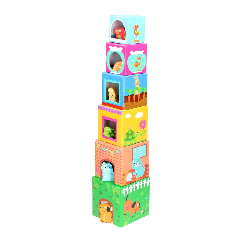 Load image into Gallery viewer, Small foot - stapeltoren met dieren